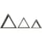 Ekena Millwork Triangle, Open Back, Vintage Farmhouse Shadow Box Shelves, Barnwood Decor Collection, PK3 DECR15SBTROBGY - alternate 5